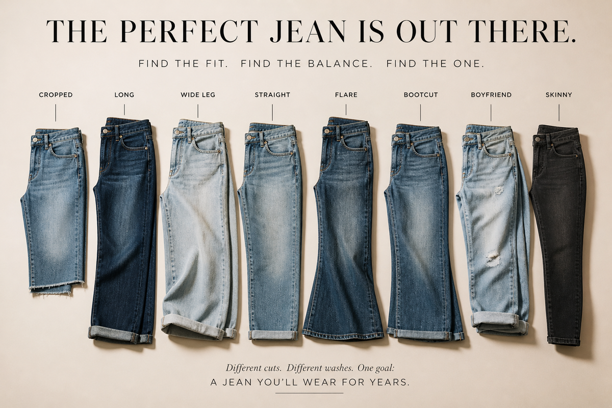 How to Find the Perfect Pair of Jeans