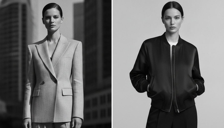 Bomber Jacket vs. Blazer: A Study in Modern Tailoring and Wardrobe Permanence