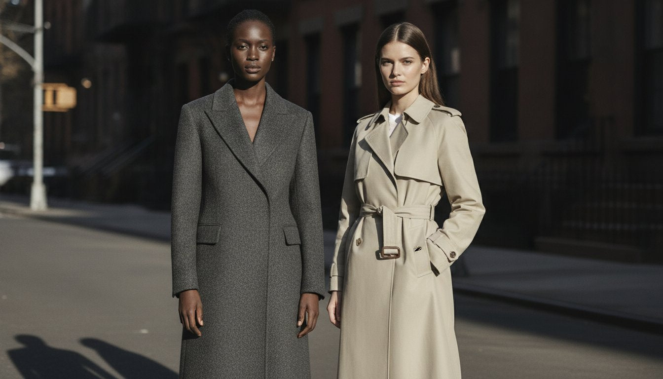 Wool Coat vs. Trench Coat: Choosing the Pillars of a Permanent Wardrobe