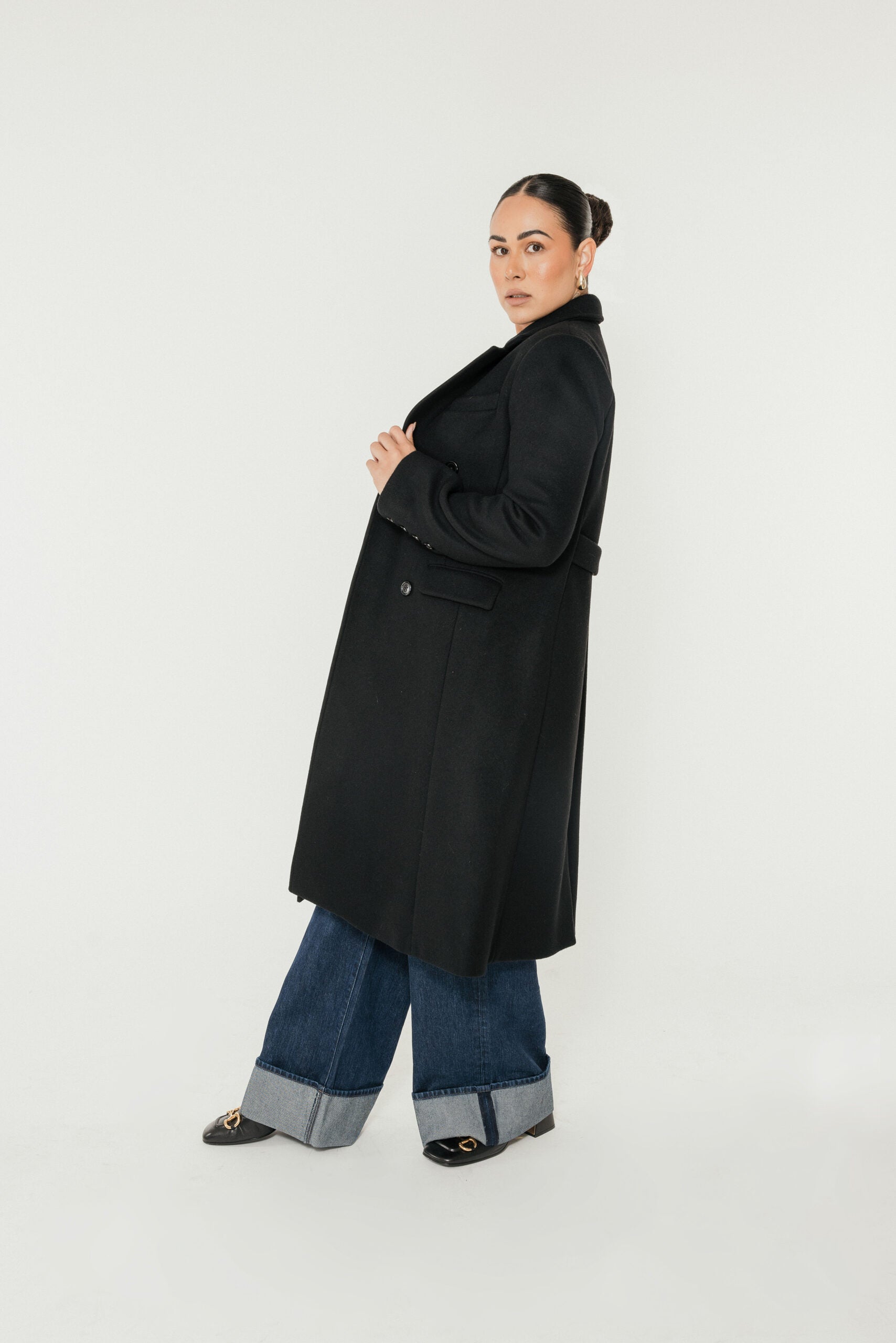 Wool Tuxedo Coat image 8