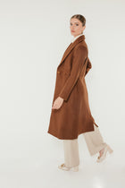 Shawl Collar Wool Coat image 8