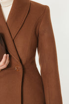 Shawl Collar Wool Coat image 4