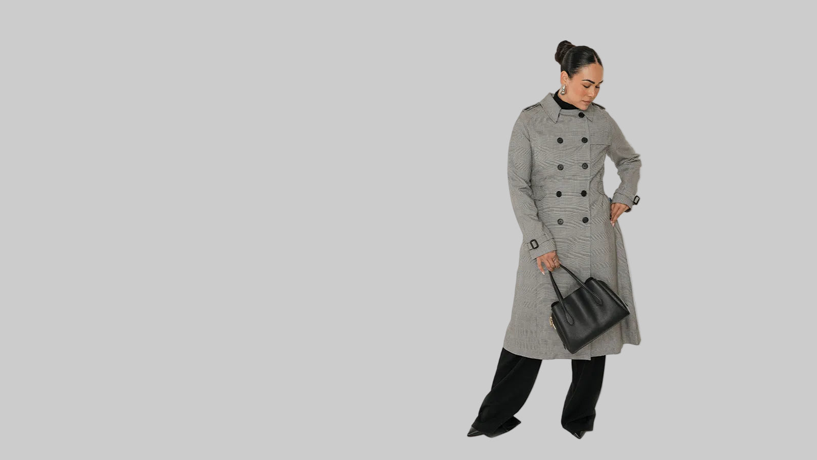 Plaid Trench image 5