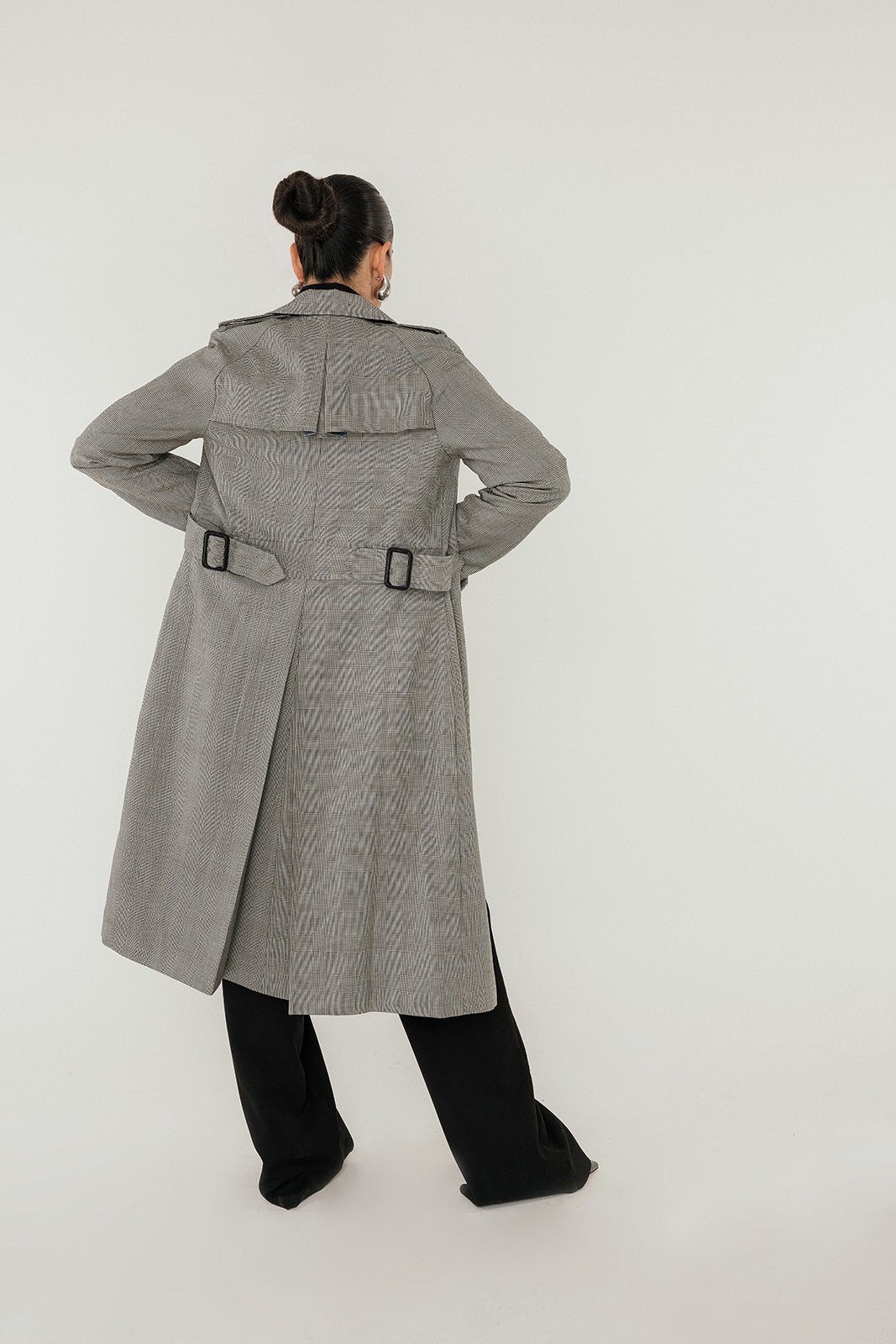 極美品★バーバリー ロンドン☆アメリカ製◎高級グレージャケット☆XL☆542 Plaid Trench Coat – Ethically Made in America from 100% English