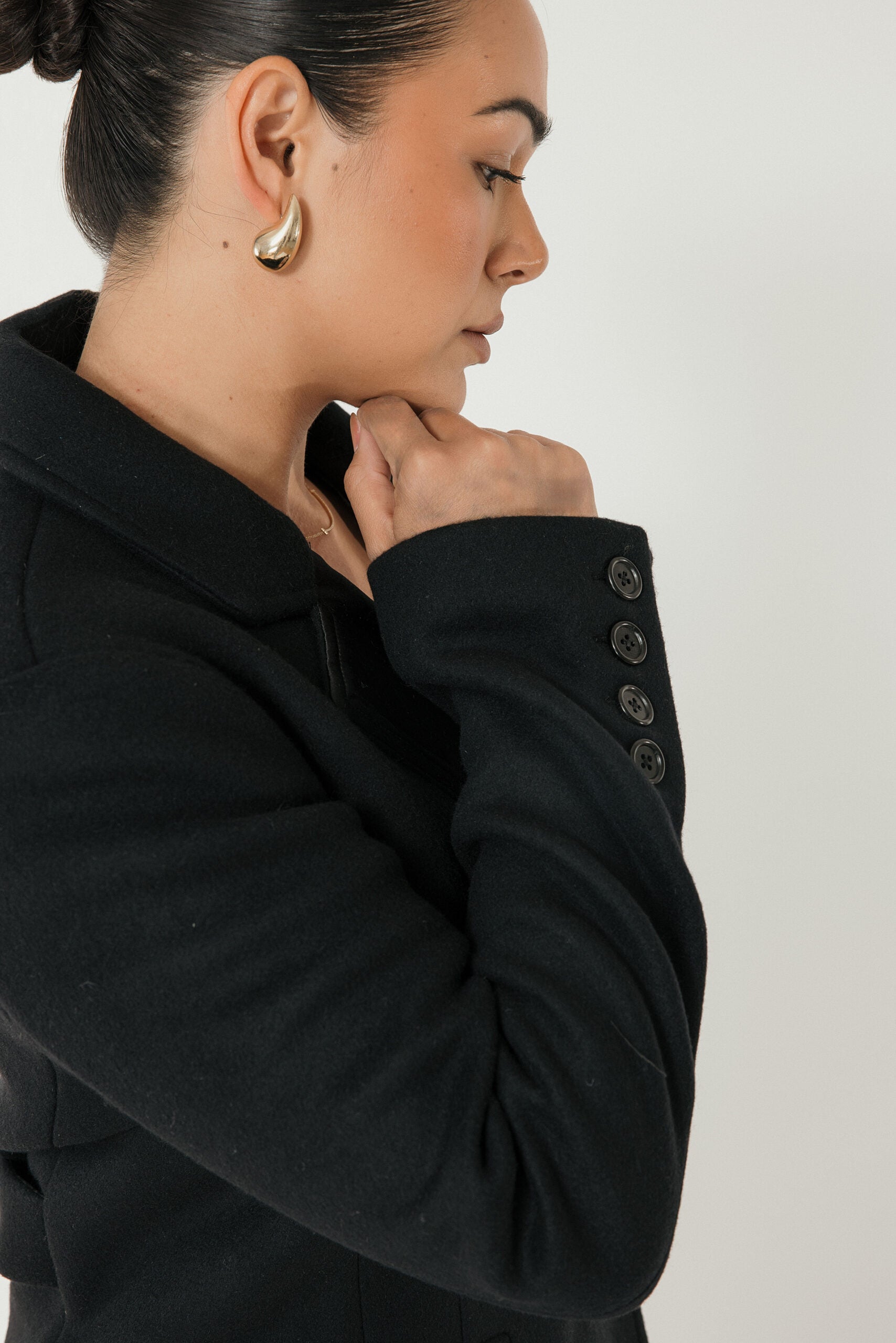 Wool Tuxedo Coat image 6
